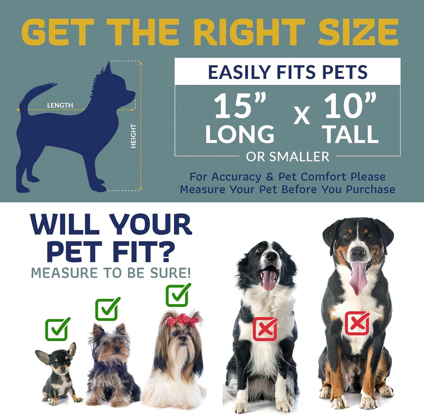 Katziela Pet Carrier - Airline Compliant Dog Carrier - TSA Approved Pet Carrier for Small Dogs and Cats - Soft FAA Travel Airplane Dog Carrier Luggage (Grey/Brown-Pro)