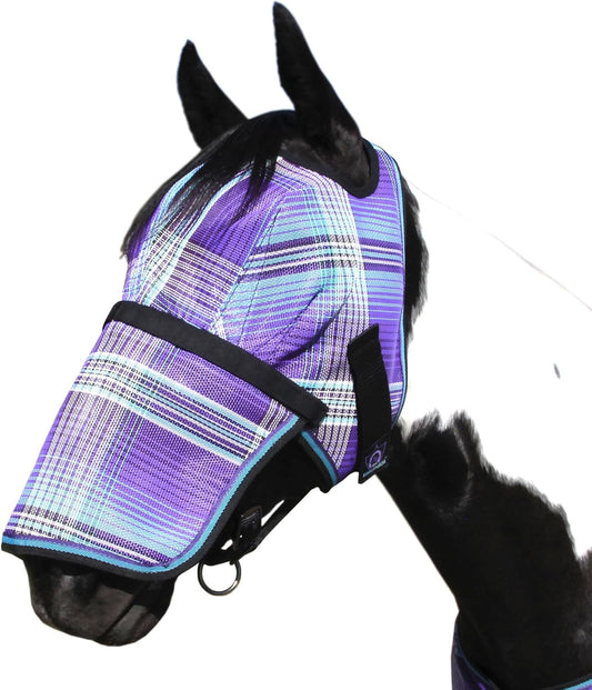 Kensington Signature Fly Mask with Removable Nose Piece