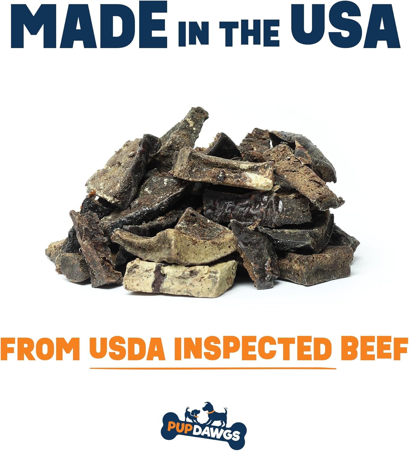 Beef Liver Dog Treats - Hickory Smoked Flavor, Nutritious Dehydrated Liver Dog Treats (8oz Package)