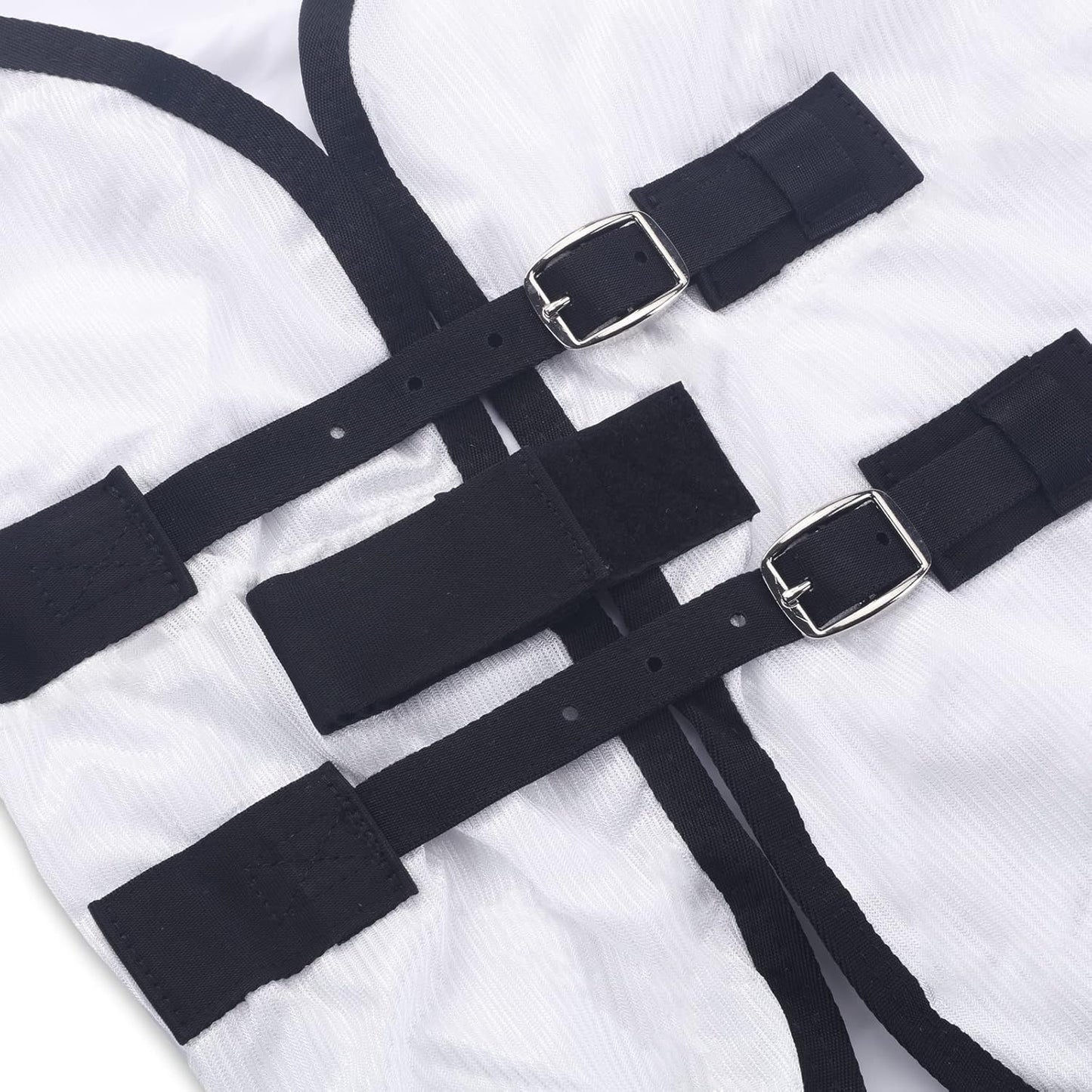 Comfy Mesh Horse Fly Sheet Equine Summer Sheets Stand Neck White 84