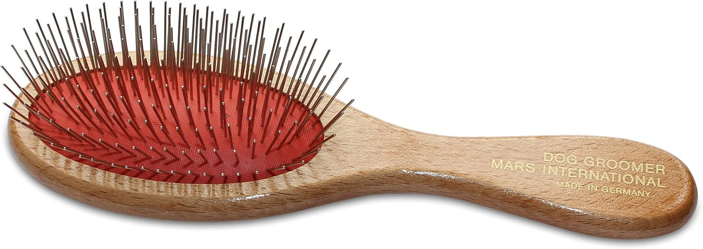 Mars Coat King Professional Grooming Brush for Dog and Cats. (8.5", 1" Stainless Steel Pins)