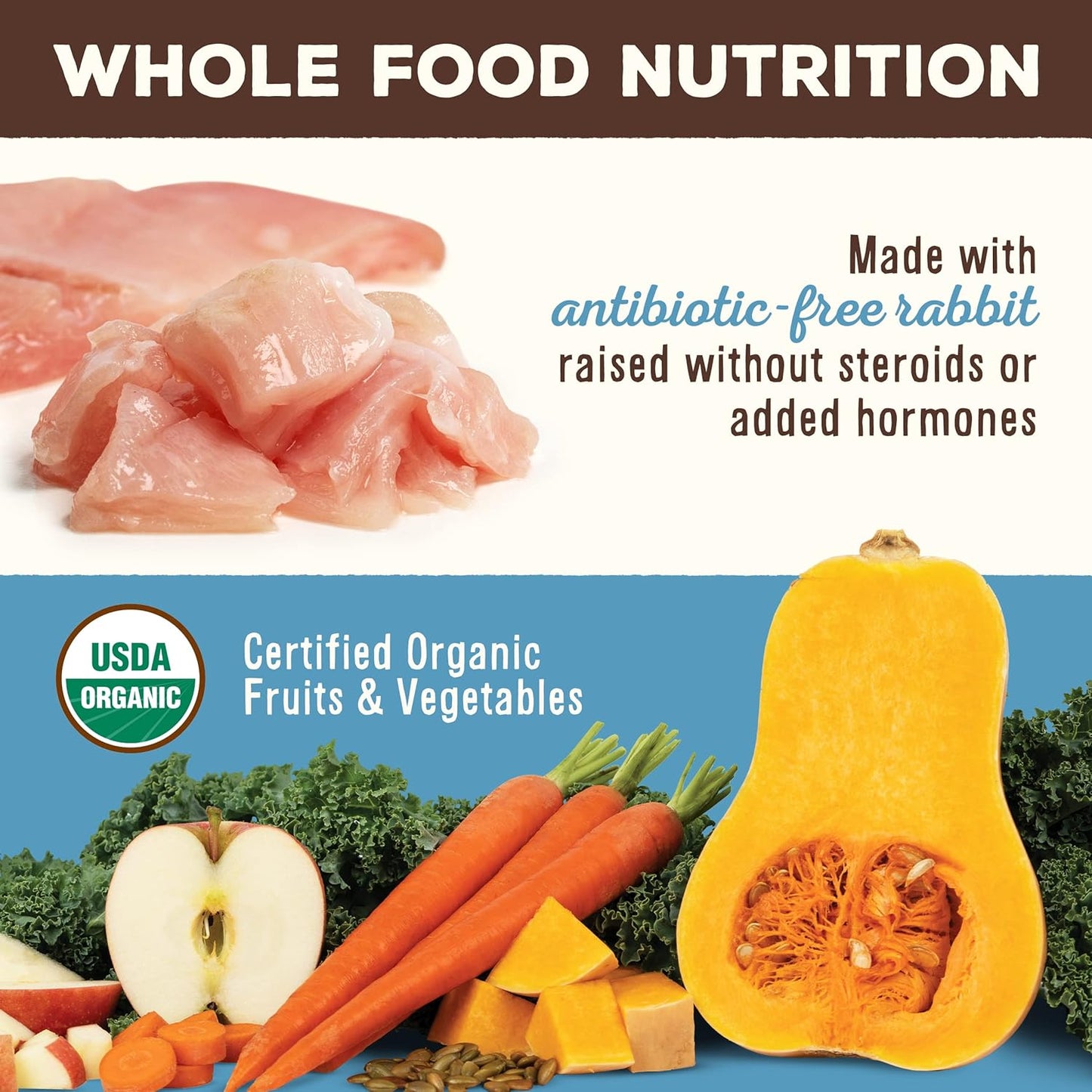 Primal Freeze Dried Raw Cat Food Nuggets Rabbit, Complete & Balanced Meal or Topper, Premium, Healthy, Grain Free, High Protein Raw Cat Food with Probiotics (5.5 oz)