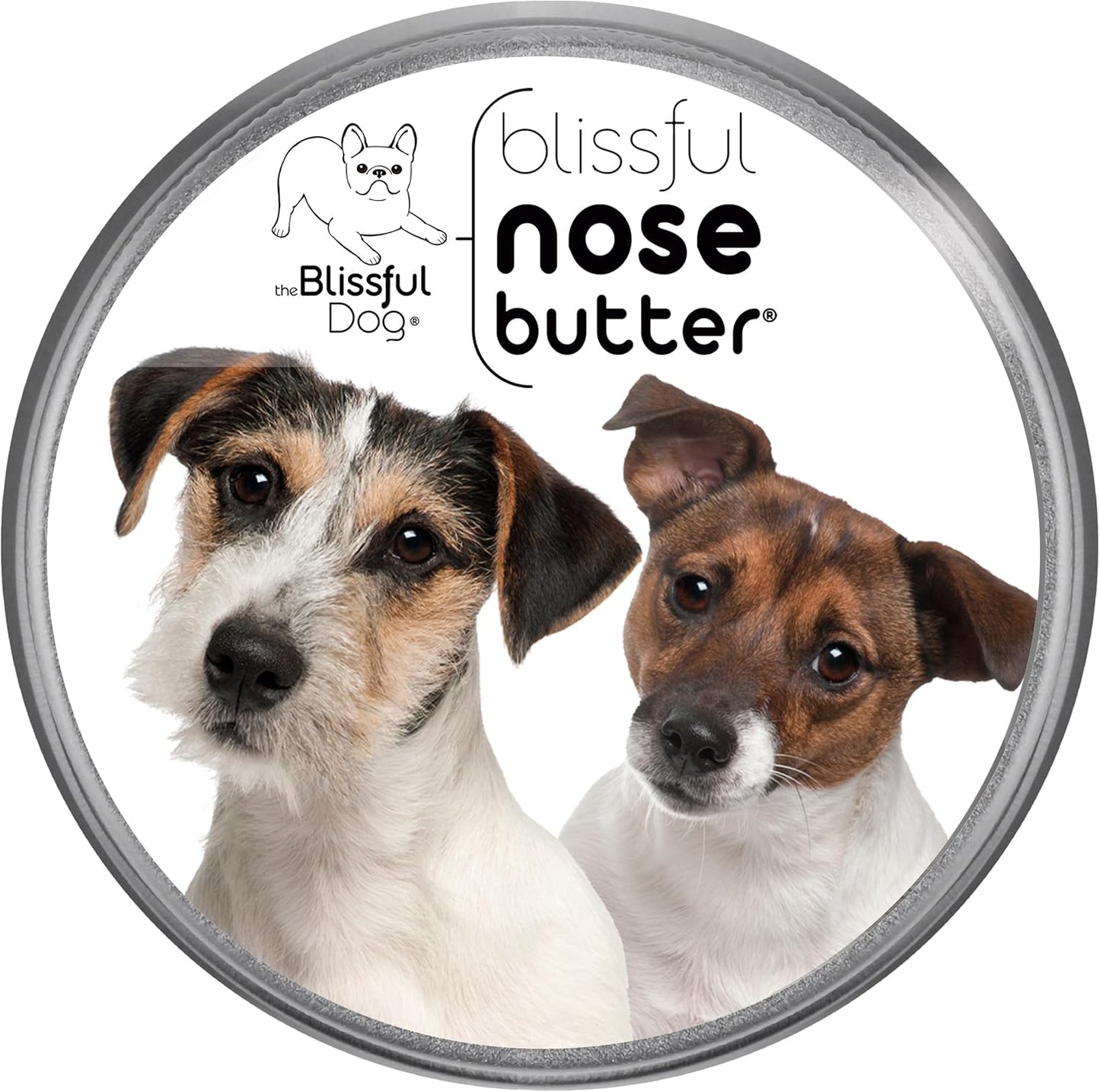 The Blissful Dog Jack Russell Terrier Unscented Nose Butter - Dog Nose Butter, 2 Ounce
