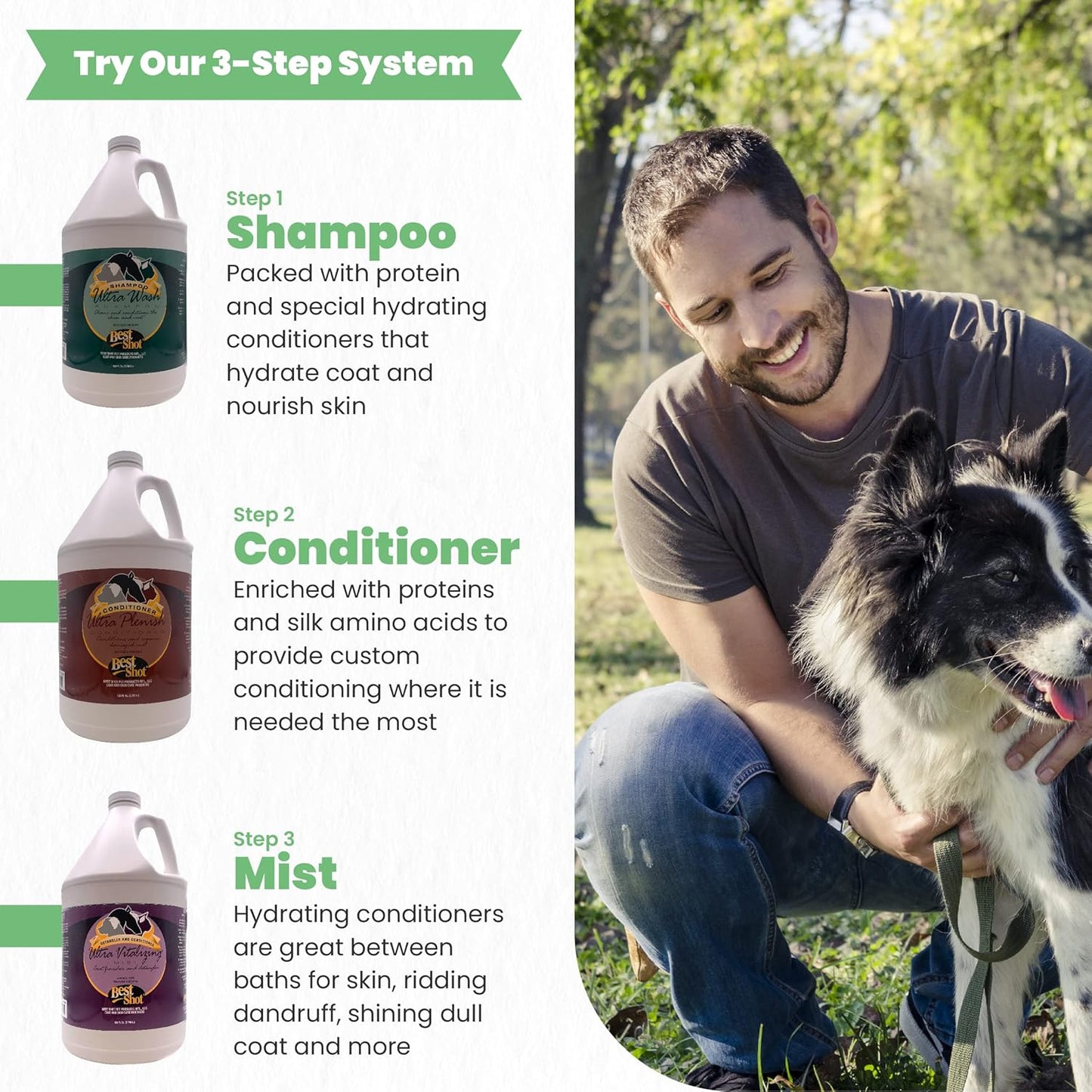 Best Shot Pet Ultra Vitalizing Mist Detangler, 1 gallon