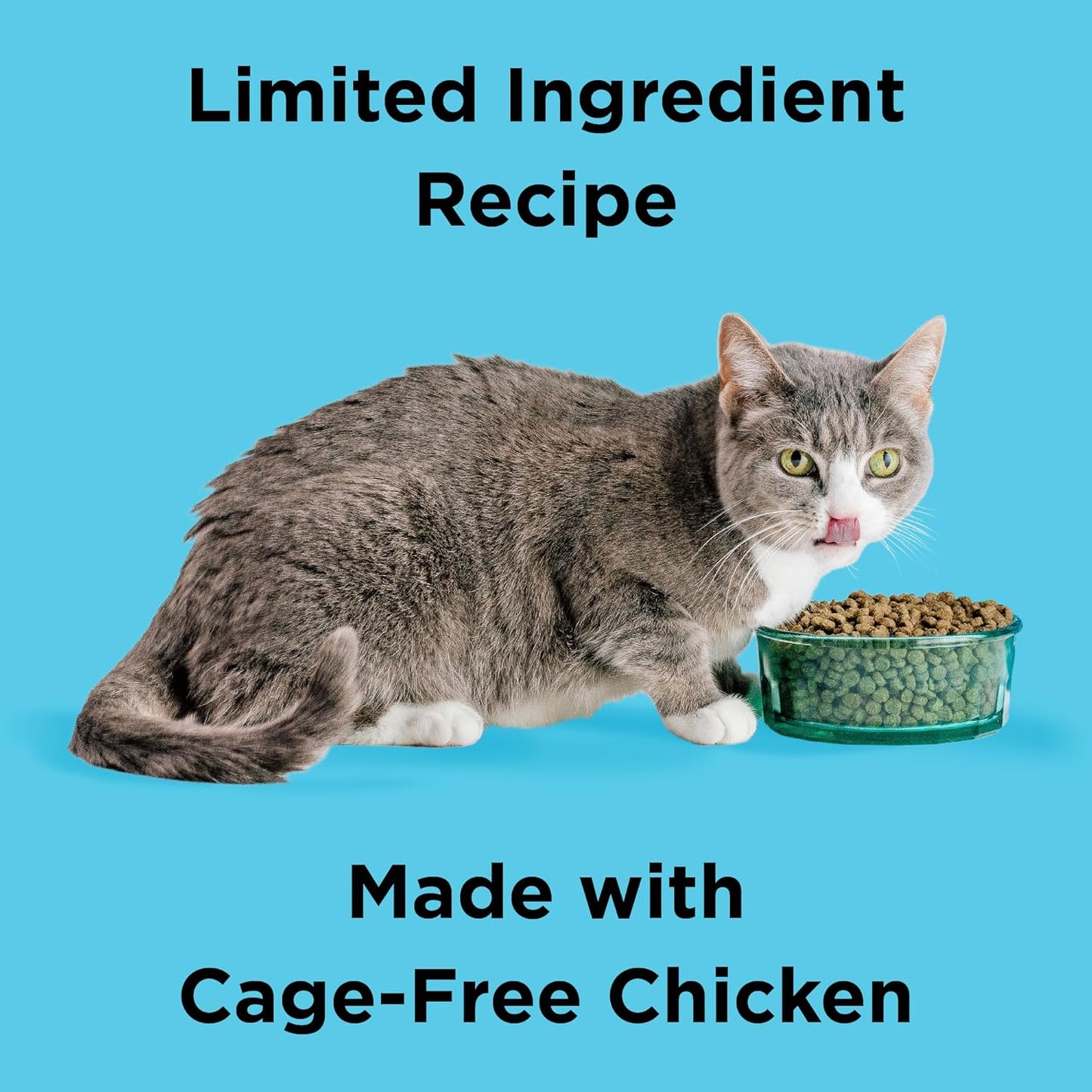 BIXBI Liberty Dry Food Digestive Cat Health Chicken Recipe, 3lb