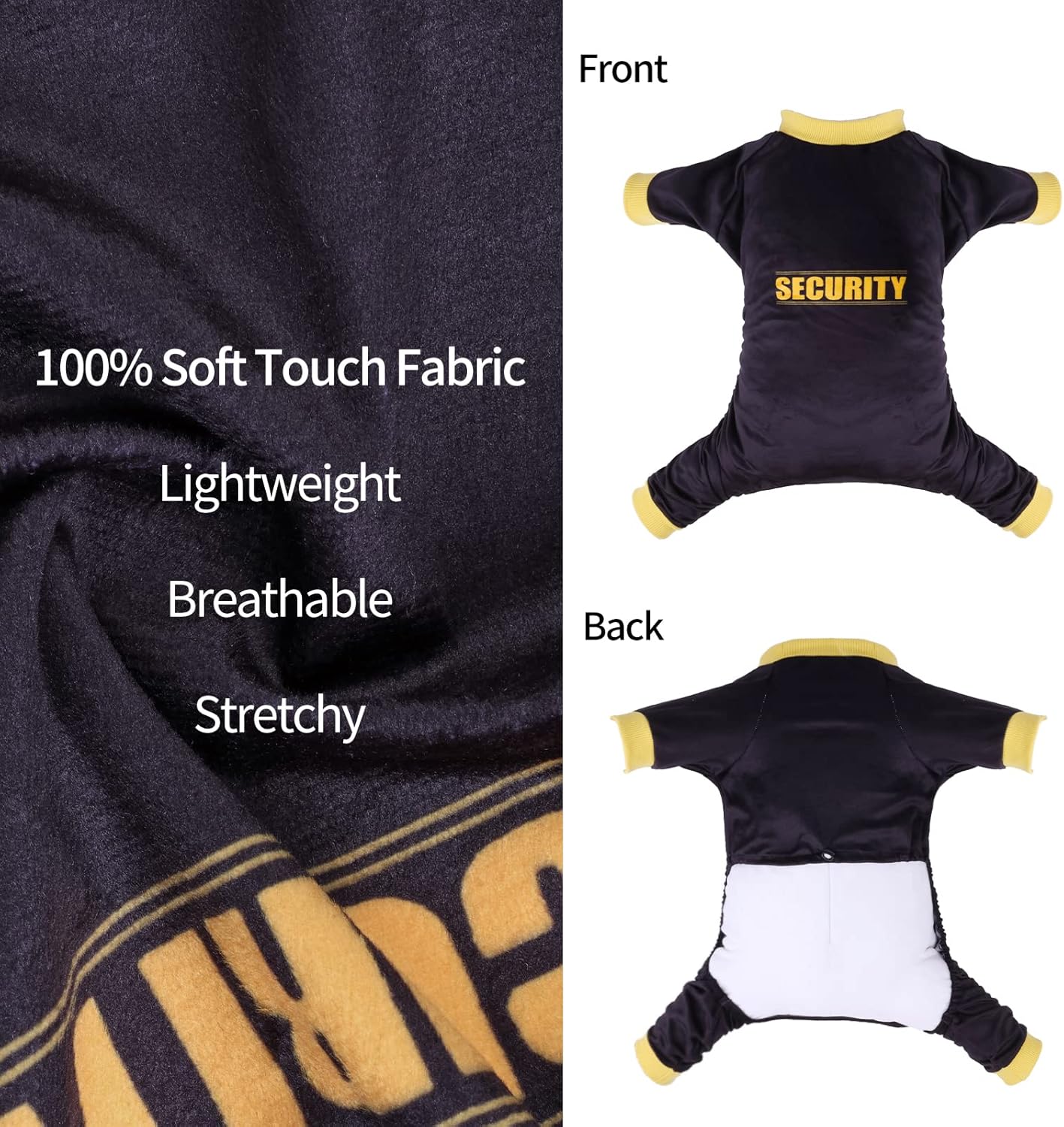 CuteBone Dog Halloween Pajamas Puppy Onesies Small Dogs Soft Pjs Coat Cat Apparel Comfy Pet Christmas Clothes Outfit Doggie Bodysuit P264XL