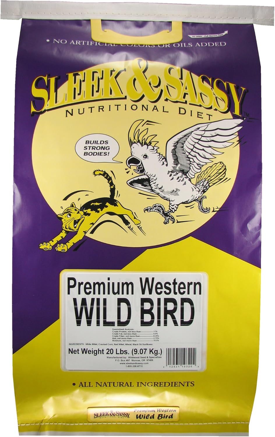 SLEEK & SASSY Premium Wild Bird Food (20 lbs.)