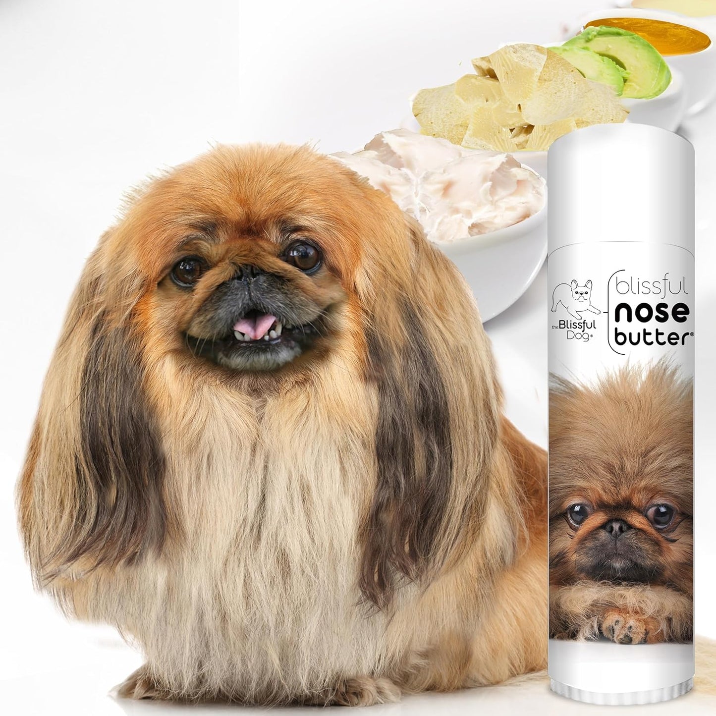 The Blissful Dog Pekingese Unscented Nose Butter - Dog Nose Butter, 0.50 Ounce