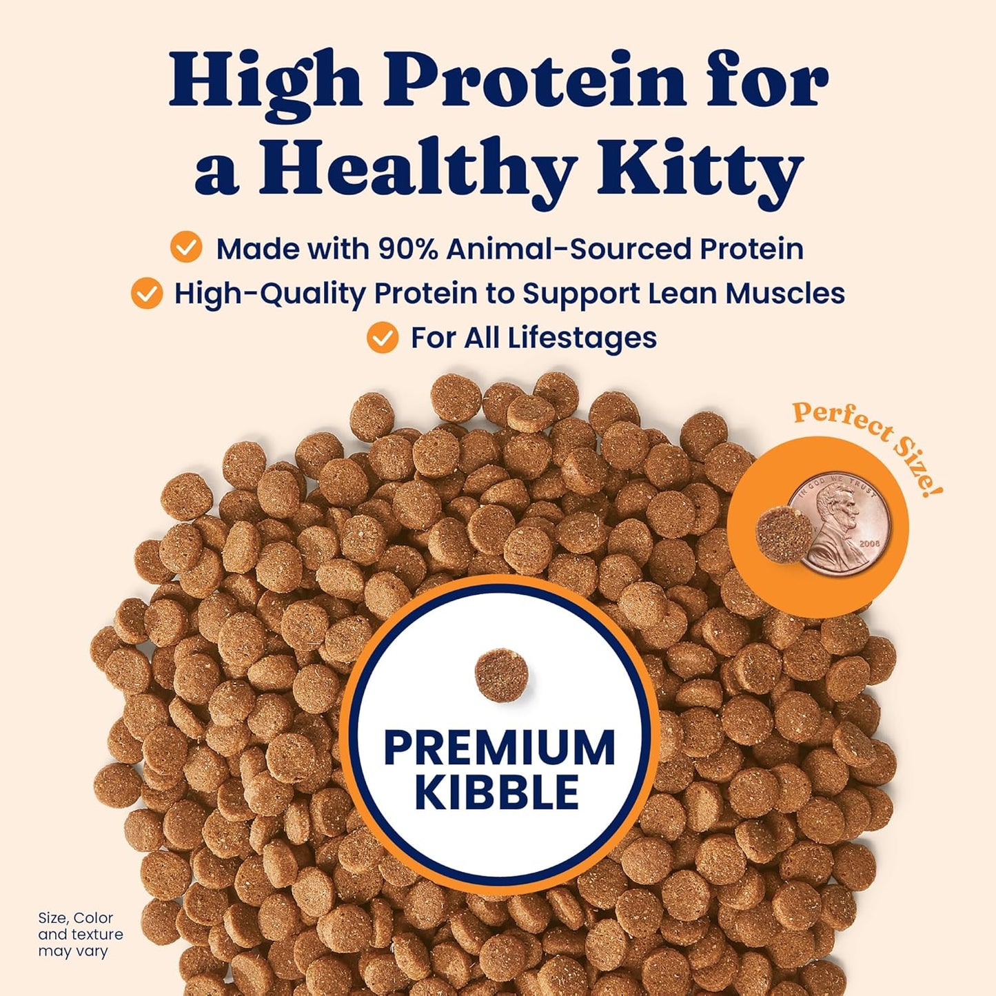 Solid Gold High Protein Dry Cat Food - Grain Free & Gluten Free Chicken Cat Dry Food w/Probiotics for Gut Health & Digestion - High Fiber & Omega 3 - Low Carb Superfood Kibble for Cats All Ages - 6LB