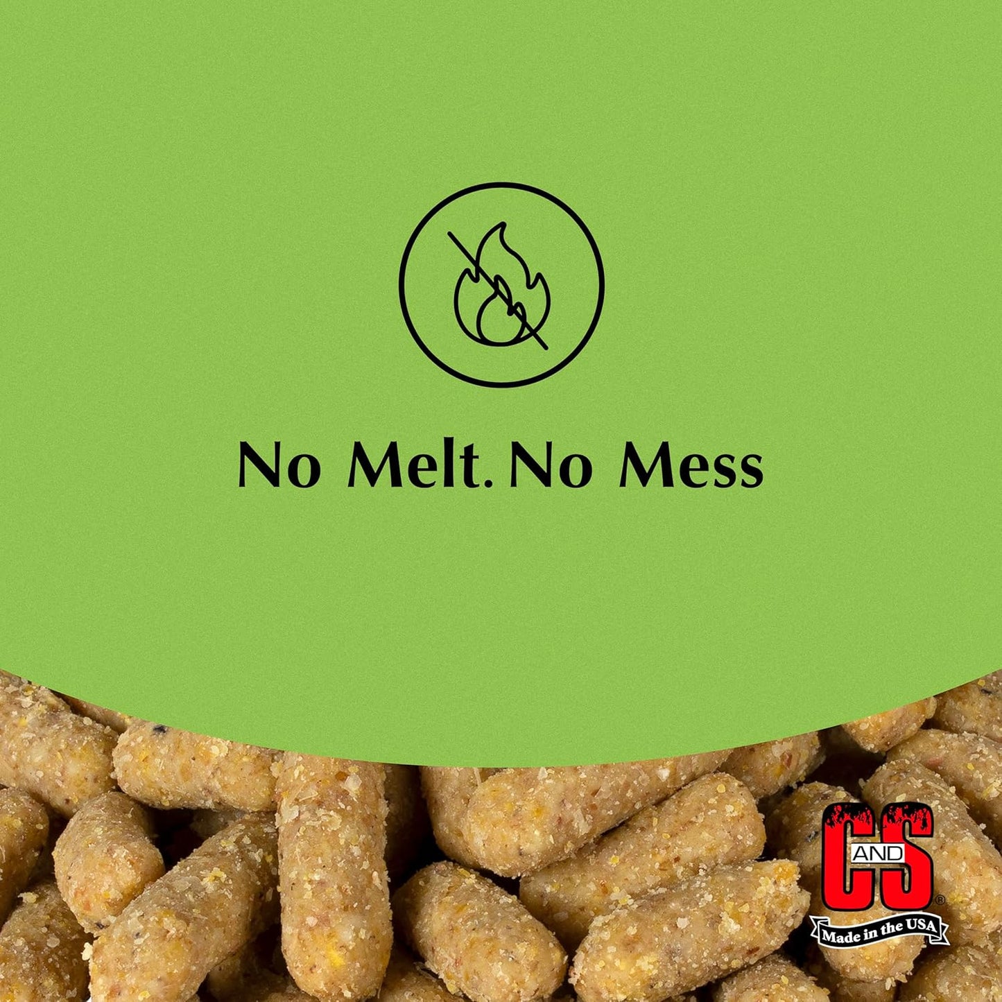 C&S Mealworm Suet Nuggets, for Wild Birds, 27 Ounces