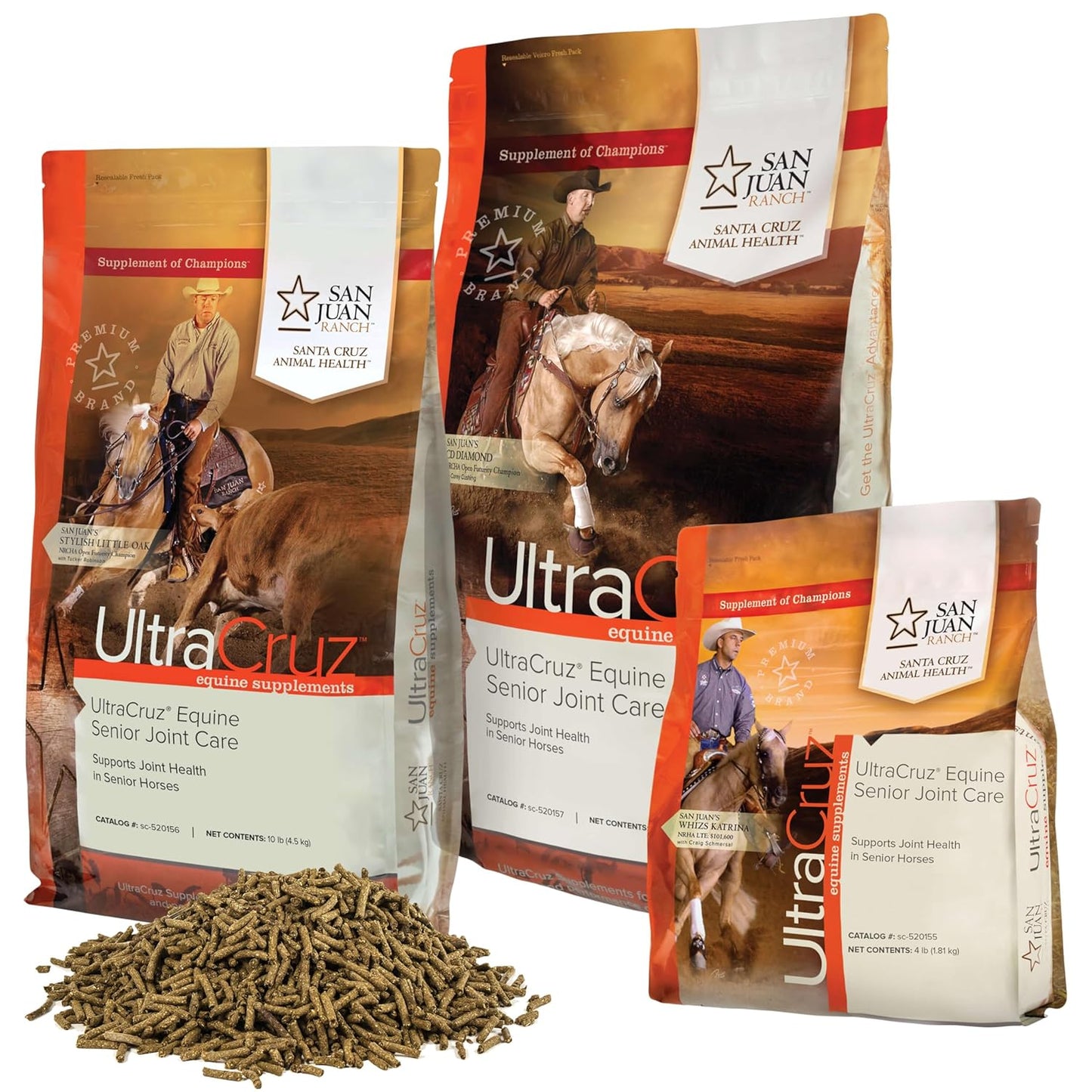 UltraCruz® Equine Senior Joint Care for Horses, 4 lb, pellets
