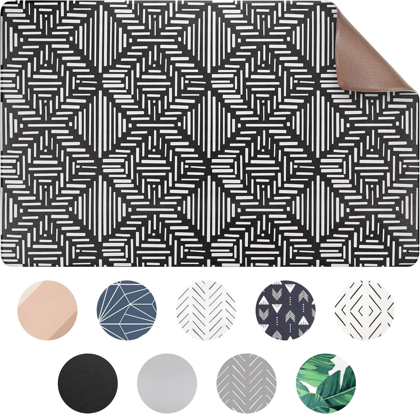 NALALAS Dog Mat for Food and Water, Cat Feeding Mat | Waterproof Dog Bowl Mat | Non-Slip Pet Food Mat for Floors | Pet Mats for Food and Water | Easy to Clean