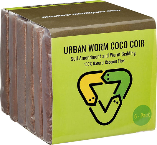 Urban Worm Coco Coir Soil Amendment and Bedding (6)