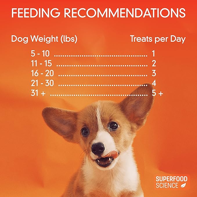 Organic Dog Treats, w/ Chicken, Sweet Potato, Turmeric, & Flaxseed, Low-Calorie, Grain-Free, Semi-Soft, Natural Dog Jerky, Healthy Dog Treats for Training Puppies, Small, Medium & Large Breeds, 5 oz