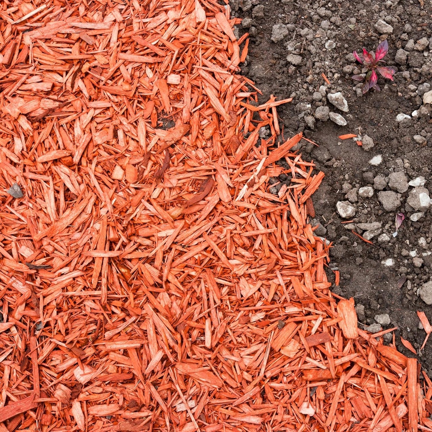 Premium Red Wood Mulch for Indoor, Patio, Potting Media, Gardens, Lawns, and Landscaping (1.3 CF - 37 L - 39 QTS)